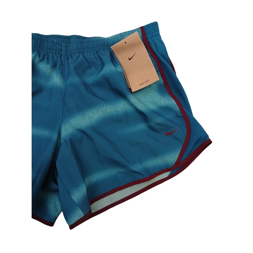 Nike Girls' XL Dri-FIT Tempo Green Abyss Sporty Athletic Lined NWT Shorts
